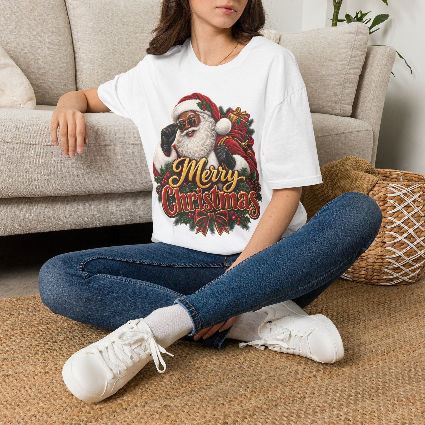 Soul Santa Claus Merry Christmas T‑Shirt — Vintage Holiday Graphic Tee