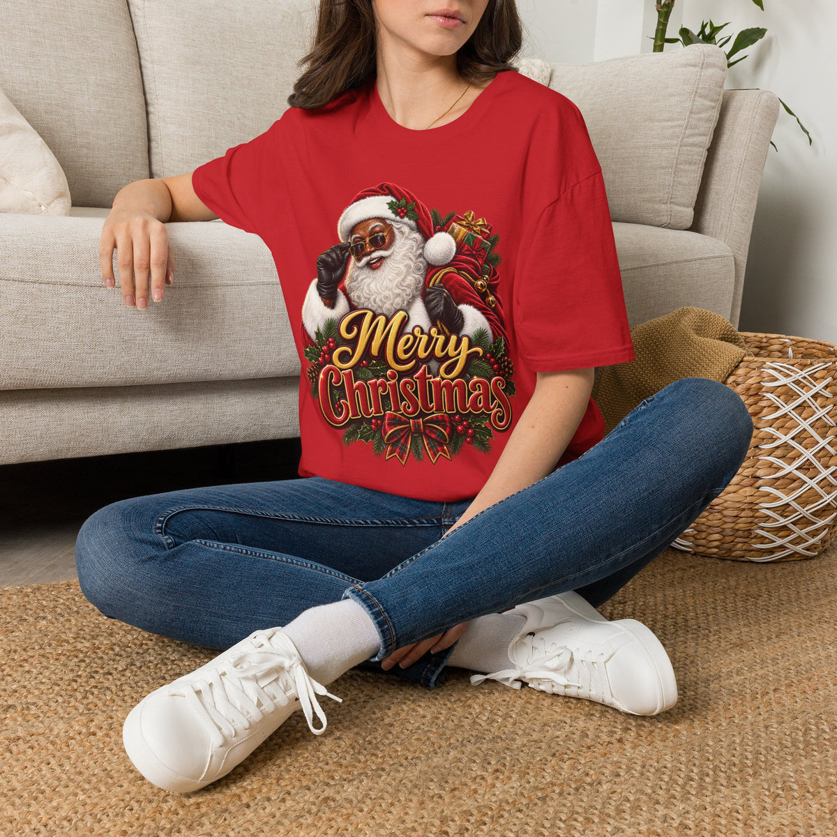 Soul Santa Claus Merry Christmas T‑Shirt — Vintage Holiday Graphic Tee