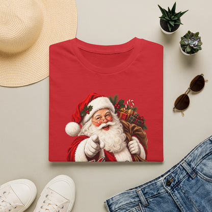 Santa Claus Merry Christmas T‑Shirt — Vintage Holiday Graphic Tee
