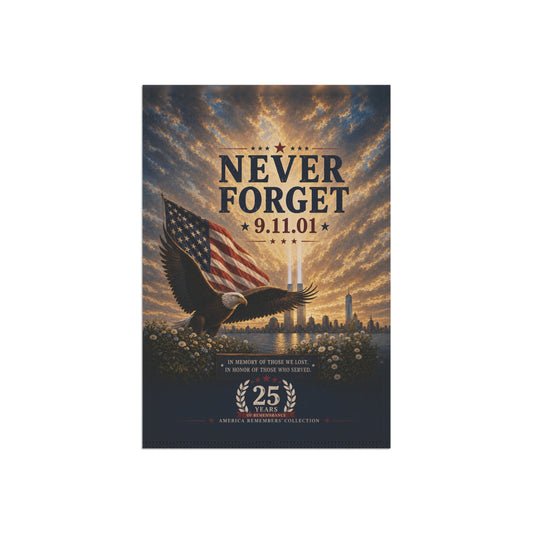 9/11 Eagle of Freedom Garden Flag