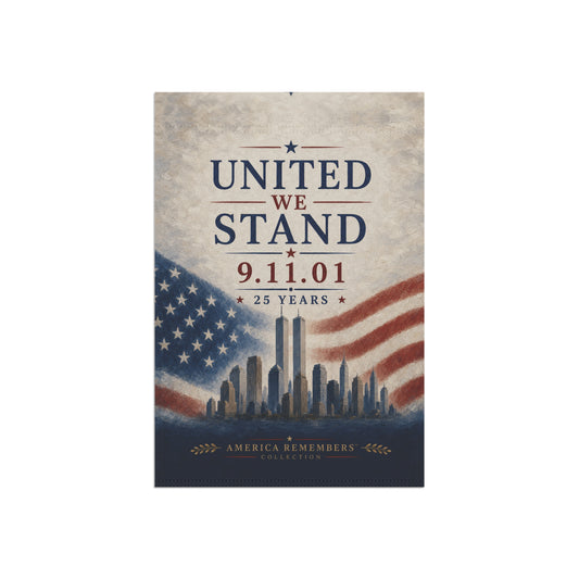 9/11 United We Stand Garden Flag