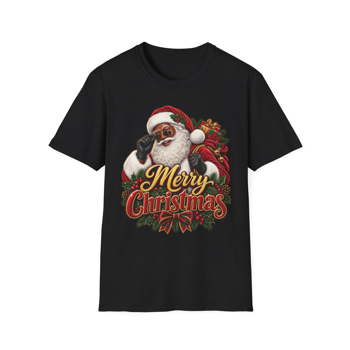 Soul Santa Claus Merry Christmas T‑Shirt — Vintage Holiday Graphic Tee