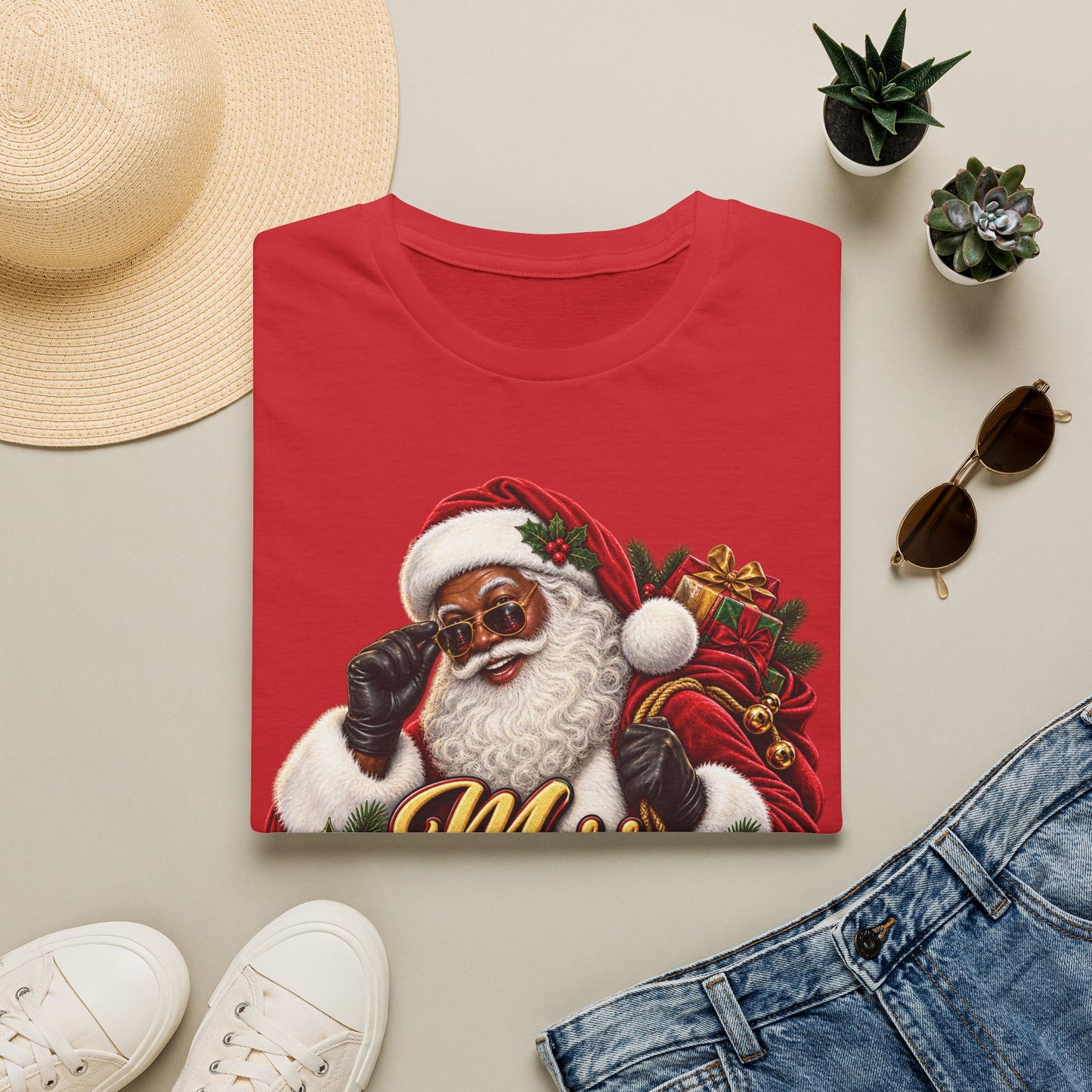 Soul Santa Claus Merry Christmas T‑Shirt — Vintage Holiday Graphic Tee