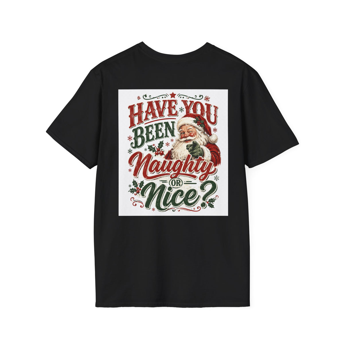Santa Claus Merry Christmas T‑Shirt — Vintage Holiday Graphic Tee